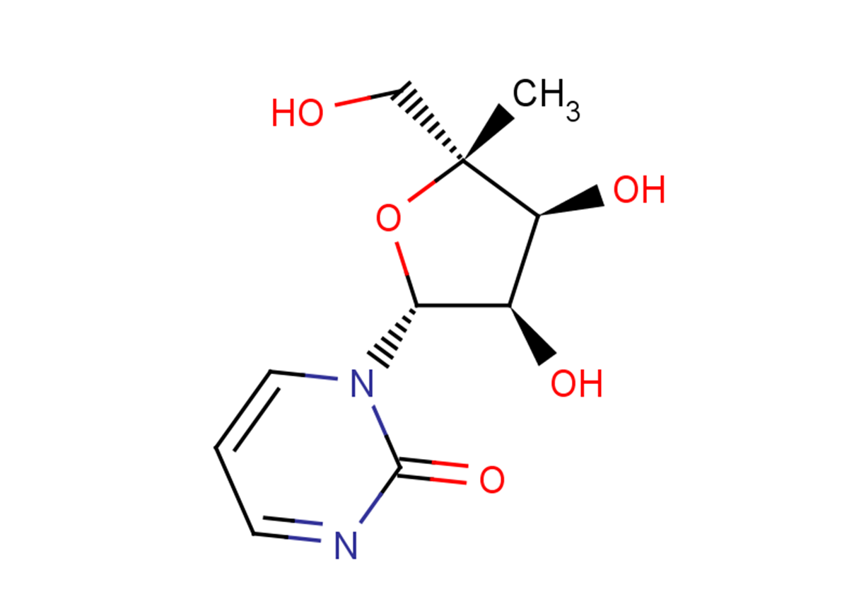 4'-C-Methyl-4-deoxyuridine图片