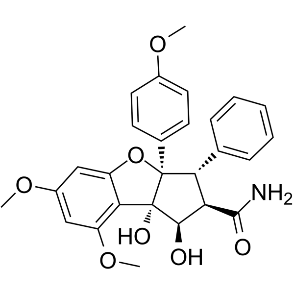 Didesmethylrocaglamide图片