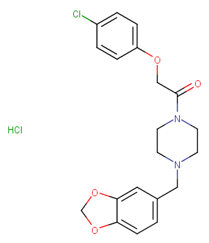 Fipexide hydrochloride图片