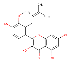 2'-Prenylisorhamnetin图片