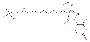 Thalidomide-NH-C6-NH-BocͼƬ