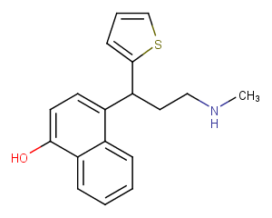 Duloxetine metabolite Para-Naphthol Duloxetine图片