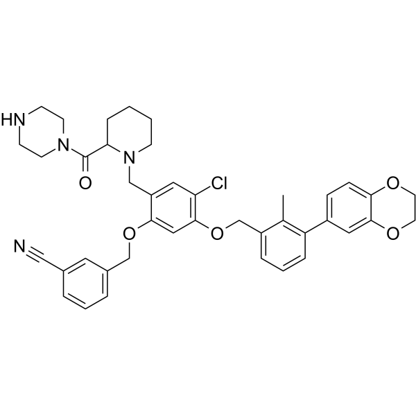 BMS-1166-N-piperidine-CO-N-piperazineͼƬ