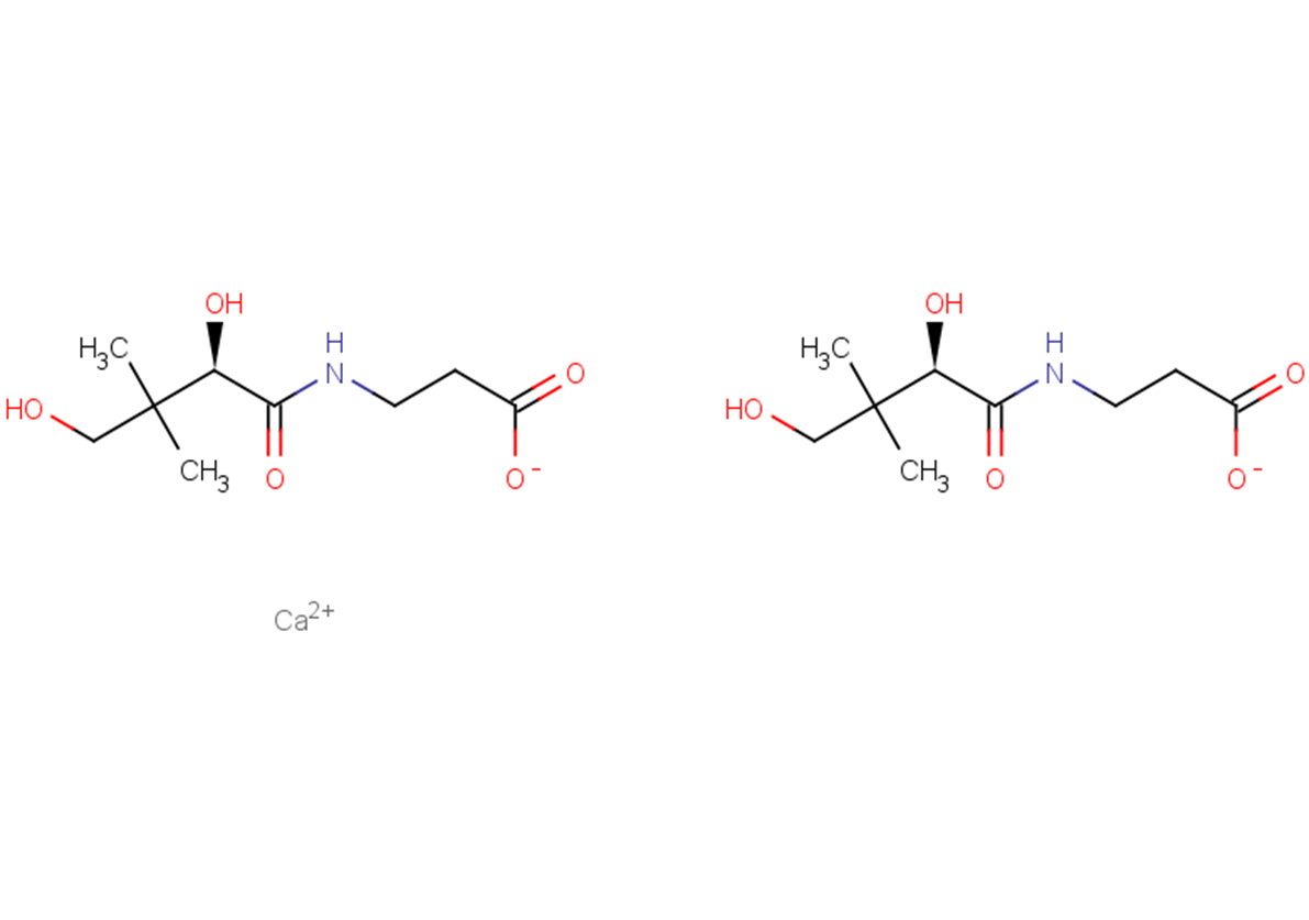 D-Pantothenic acid hemicalcium salt图片