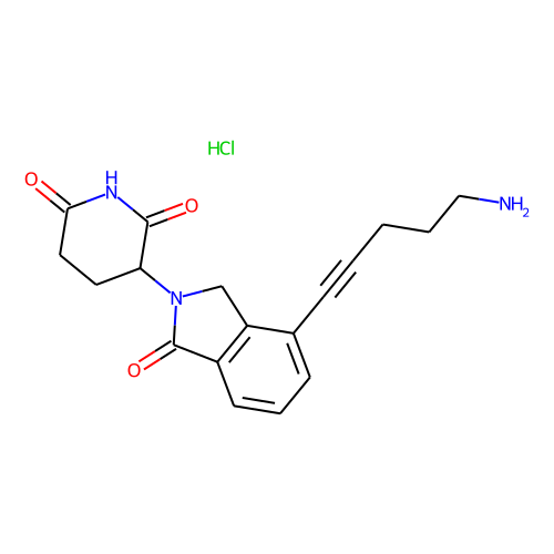 Lenalidomide-propargyl-C2-NH2 hydrochlorideͼƬ