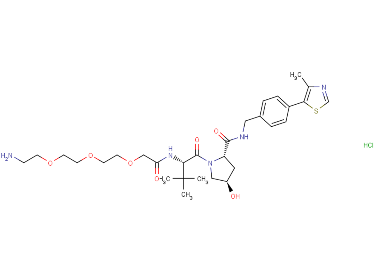 (S,R,S)-AHPC-PEG3-NH2 hydrochlorideͼƬ