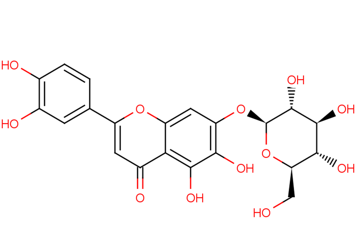 6-Hydroxyluteolin 7-glucosideͼƬ