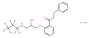 Propafenone D7 hydrochloride图片