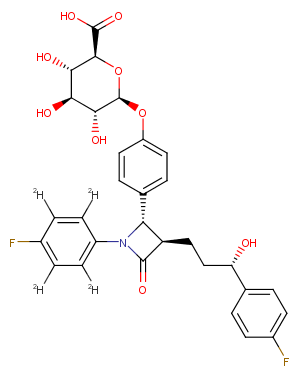 Ezetimibe phenoxy glucuronide-D4ͼƬ