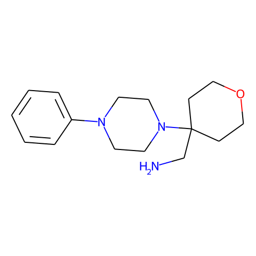 [4-(4-phenylpiperazin-1-yl)oxan-4-yl]methanamineͼƬ