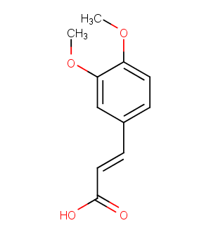 (E)-3,4-Dimethoxycinnamic acidͼƬ