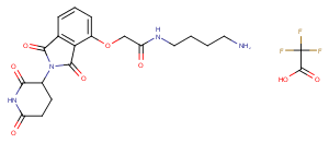 Thalidomide-O-amido-C4-NH2 TFA图片