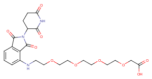 Pomalidomide-PEG4-C-COOHͼƬ