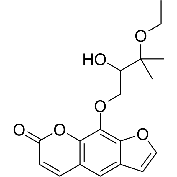 8-(3-Ethoxy-2-hydroxy-3-methylbutyloxy)psoralenͼƬ