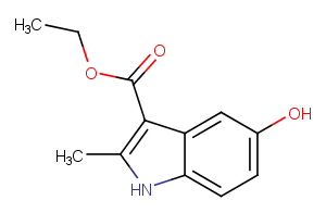 ETHYL 5-HYDROXY-2-METHYLINDOLE-3-CARBOXYLATEͼƬ