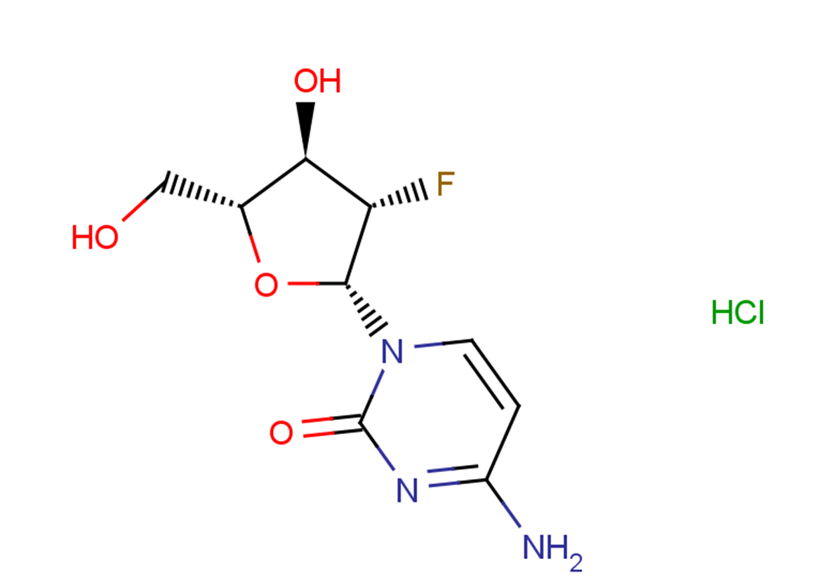 2'-Deoxy-2'-fluoro-beta-D-arabinocytidine hydrochlorideͼƬ