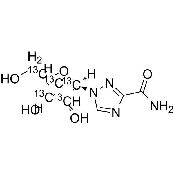 Ribavirin-13C5图片