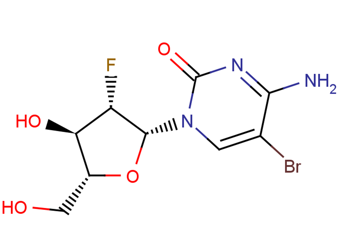 5-Bromo-2'-deoxy-2'-fluoro-beta-D-arabinocytidineͼƬ