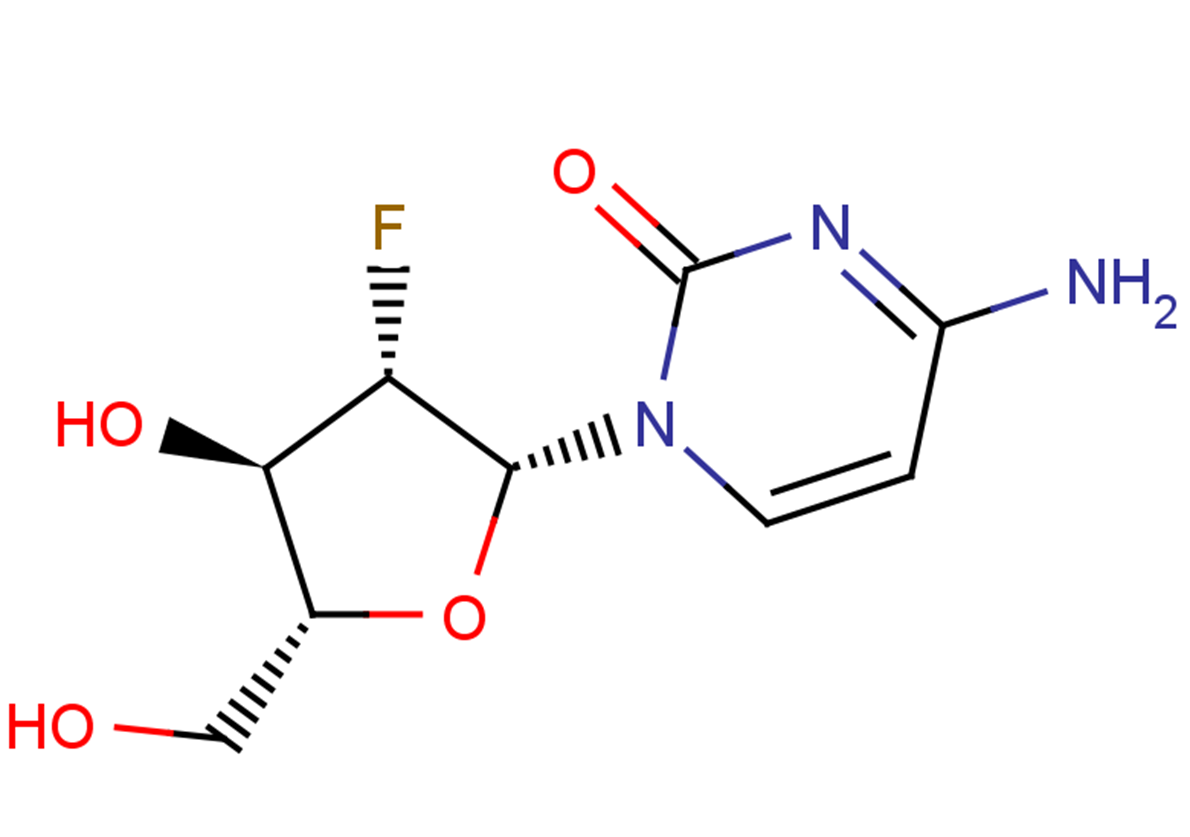 2'-Deoxy-2'-fluoro-beta-D-arabinocytidineͼƬ