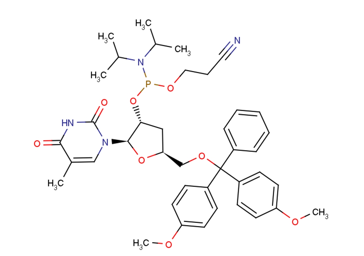 5-Me-3'-dU-2'-phosphoramiditeͼƬ