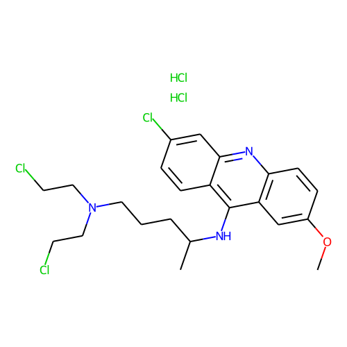 Quinacrine mustard(hydrochloride)ͼƬ