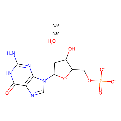 2'-Deoxyguanosine 5'-monophosphate(sodium salt hydrate)图片