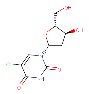 5-Chloro-2'-deoxyuridine图片