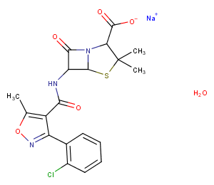 Cloxacillin sodium monohydrateͼƬ