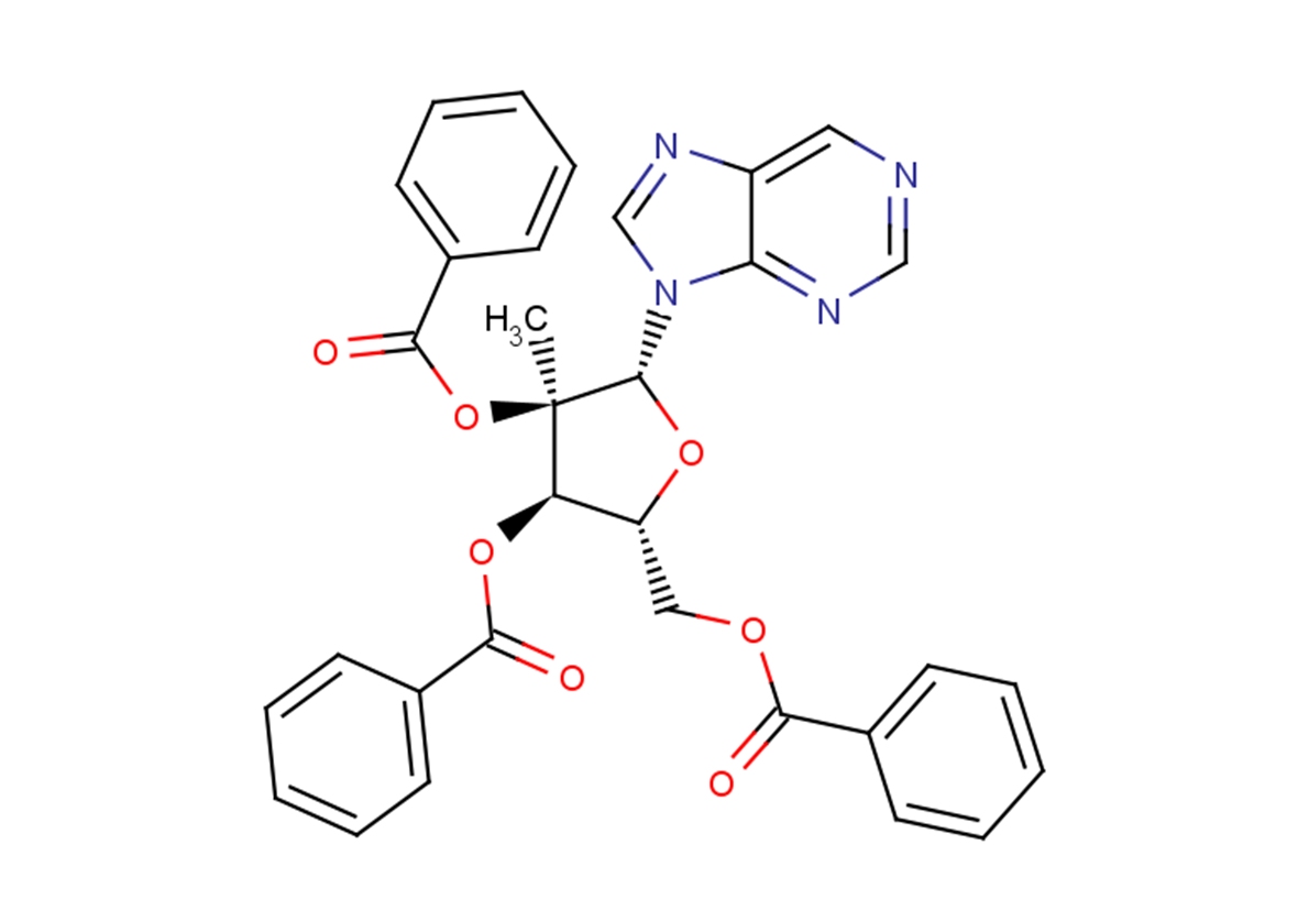 9-(2-C-methyl-2,3,5-tri-O-benzoyl--D-ribofuranosyl)purineͼƬ