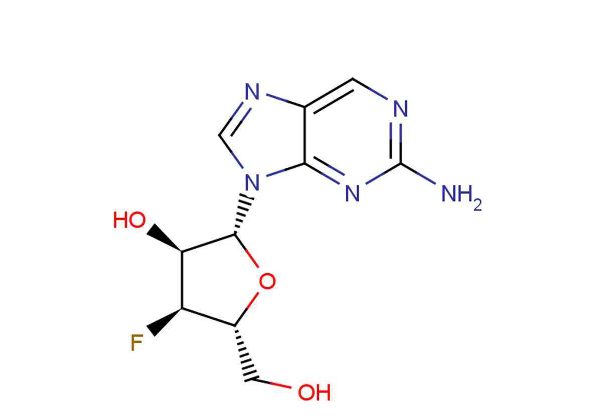 2-Amino-9-(3-deoxy-3-fluoro-beta-D-ribofuranosyl)purineͼƬ