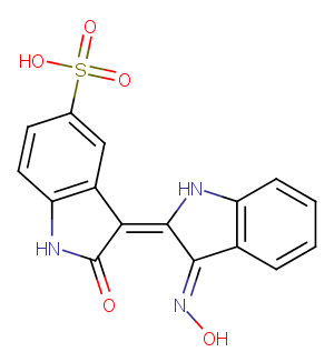 Indirubin-3'-monoxime-5-sulphonic acidͼƬ