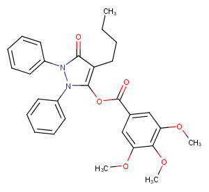 Phenylbutazone trimethylgallateͼƬ