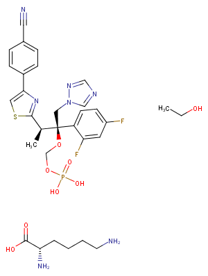 Fosravuconazole L-lysine ethanolateͼƬ