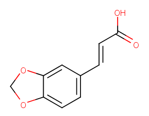 (2E)-3-(1,3-Benzodioxol-5-yl)-2-propenoic acidͼƬ