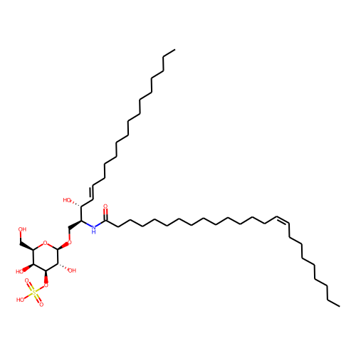 C24:1 3'-sulfo Galactosylceramide(d18:1/24:1(15Z))ͼƬ