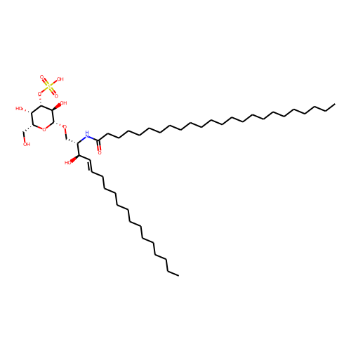 C24 3'-sulfo Galactosylceramide(d18:1/24:0)ͼƬ