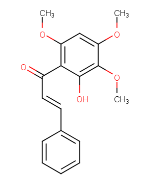 2'-Hydroxy-3',4',6'-trimethoxychalcone图片