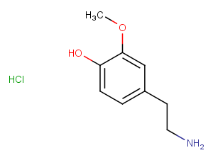 3-Methoxytyramine hydrochloride图片