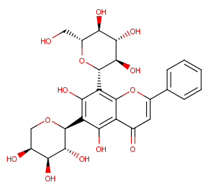 Chrysin 6-C-arabinoside 8-C-glucosideͼƬ