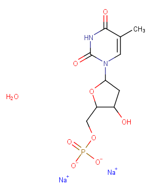 Thymidine-5'-monophosphate disodium salt图片