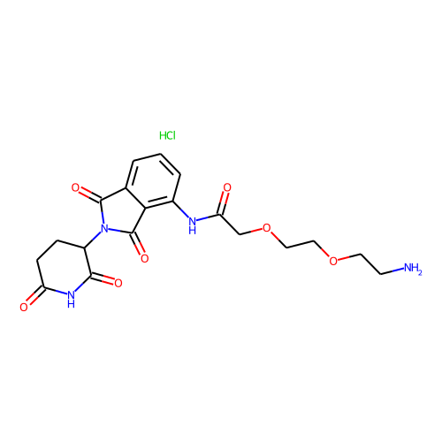 Pomalidomide-PEG2-NH2 hydrochlorideͼƬ