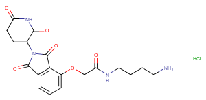 Thalidomide-O-amido-C4-NH2 hydrochlorideͼƬ