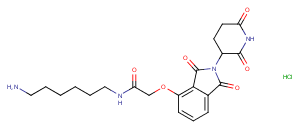 Thalidomide-O-amido-C6-NH2 hydrochlorideͼƬ