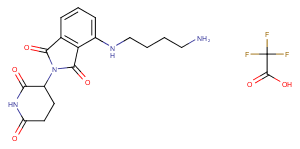 Thalidomide-NH-C4-NH2 TFA图片