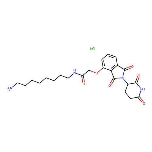 Thalidomide-O-amido-C8-NH2 hydrochlorideͼƬ