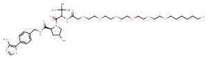 (S,R,S)-AHPC-PEG6-C4-ClͼƬ