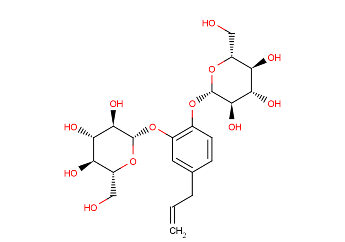 3,4-Dihydroxyallylbenzene 3,4-di-O-glucosideͼƬ