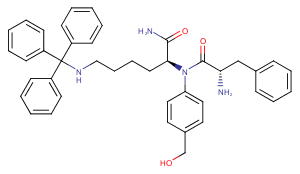 Phe-Lys(Trt)-PAB图片