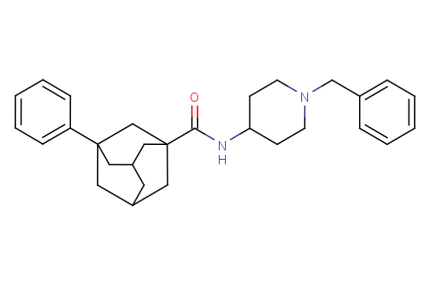 3-Phenyl-N-[1-(phenylmethyl)-4-piperidinyl]-tricyclo[3,3,1,13,7]decane-1-carboxamideͼƬ