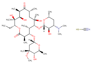 Erythromycin thiocyanateͼƬ